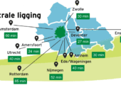 Centrale ligging belangrijke kracht Apeldoorn