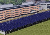 Solar carport met 3.200 zonnepanelen voor Centraal Beheer