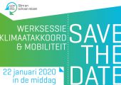 Save the Date: Werksessie Klimaatakkoord & Mobiliteit