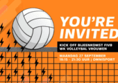 Kick-off WK Volleybal Vrouwen in Omnisport